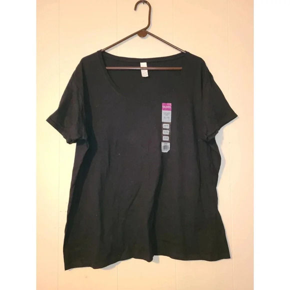 Gildan Top T-Shirt Women 3XL Short Sleeve Classic Lightweight Feminine Fit (KKK) - Picture 1 of 4